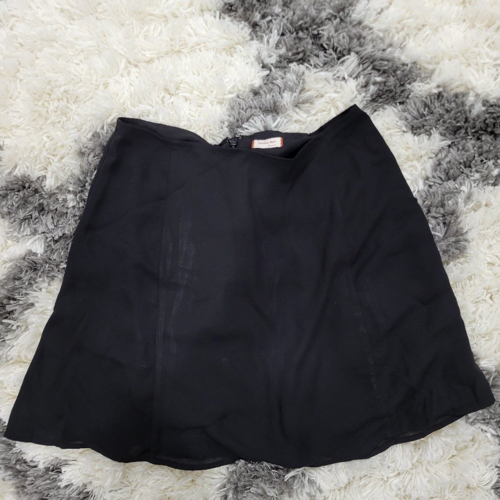 Aritzia Sunday Best black mini skirt